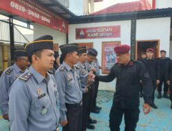 Lapas Kelas III Arjasa Gandeng Polsek dan Danramil Kangean Lakukan Pengamanan Natal dan Pengecekan Hunian WBP