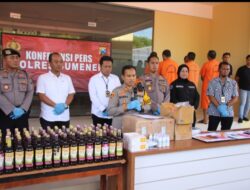 Kapolres Sumenep, Ungkap Ratusan Tindak Pidana di Swpanjang Tahun 2023 InI Penjelasannya