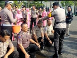 Awal Tahun 2024, 35 Personil Polres Sampang Kenaikan Pangkat Polri