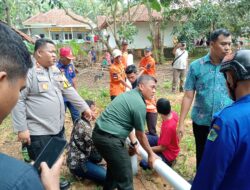 Galian Sumur Bor Desa Kadur,Keluar Semburan Api 6 Meter, Kapolres Pamekasan Imbau Warga Tak Mendekati