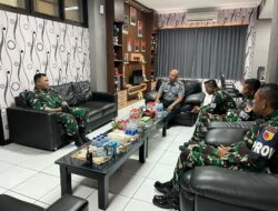 Kalapas Narkotika Kelas IIA Pamekasan Terima Kunjungan Komandan Kompi Senapan A Yonif Mekanis 516 / Caraka Yudha Pamekasan