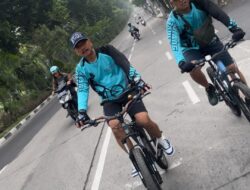 Meriahkan Hari Bhakti Imigrasi ke-74, Lapas Narkotika Kelas IIA Pamekasan Kanwil Kemenkumham Jatim Ikuti Gowes