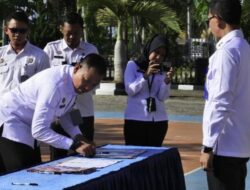 Rutan Kelas IIB Tanjung Redeb Lakukan Penandatanganan Fakta Integritas Pembangunan Zona Menuju WBK/WBBM Tahun 2024