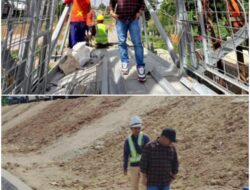 Komisi V DPR RI Irwan Fecho Meninjau Sejumlah Proyek di Kabupaten Kutai Timur