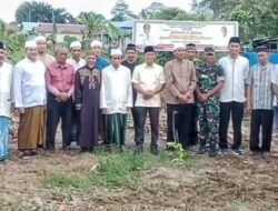 Bupati Bulungan Syarwani Letakkan Batu Pertama Pembangunan Masjid An Mahnur