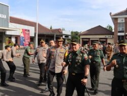 Kunker Pangdam V/Brawijaya Bersama Kapolda Jatim di Polres Pamekasan, “Cek Kesiapan Pengamanan Pemilu 2024 dan Bansos Serentak TNI-Polri