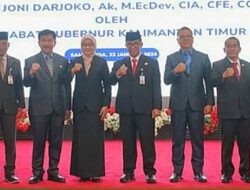 Sekkab Berau Hadiri Pelantikan Kepala BPKP Kaltim