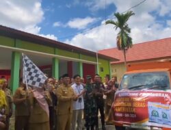Bupati Berau Sri Juniarsih Launching Penyaluran Bantuan Pangan Cadangan Beras