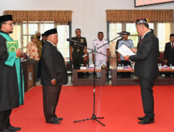 Resmi Rakhmat Majid Gani dilantik Anggota DPRD Provinsi Kaltara Sisa Masa Jabatan 2019-2024 Menggantikan Khaeruddin Arief Hidayat