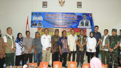 BNPB Serahkan Bantuan Kepada Masyarakat Desa Atap Kab.Nunukan
