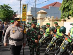 Beberapa Penekanan Kapolres Pamekasan,di Apel Gelar Patroli Skala Besar TNI-POLRI,Berikuti Ini
