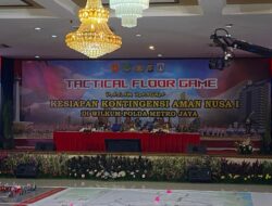 Polda Metro Jaya Gelar Tactical Floor Game (TFG) Amankan Jalannya Pemilu 2024