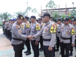 Kombes.Pol. Hermansyah Tinjau Distribusi Logistik dan Pengamanan TPS