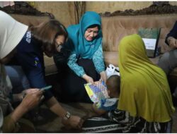 Kunker Kemenkes RI ke Kabupaten Pamekasan Lakukan Vaksinasi Polio