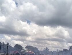 Duh,Kebakaran Terjadi Lagi di Berau,98 Rumah di RT 05 Kampung Pegat Bukur Hangus di Lahap Si Jago Merah