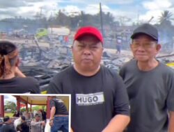 Ketua DPRD Berau Madri Pani Beri Bantuan Kepada Korban Kebakaran di Kampung Pegat Bukur