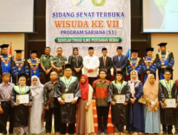 Wakil Bupati Berau Gamalis Hadiri Wisuda Ke VII STIPER