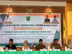 486 Usulan Dihasilkan Dalam Musrenbang di Kecamatan Talisayan