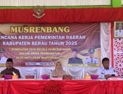 Batu Putih Menjadi Kecamatan Terakhir Pelaksanaan Musrenbang di Kecamatan Pesisir Selatan, Pemkab Berau Terima 196 Usulan dari Tujuh Kampung