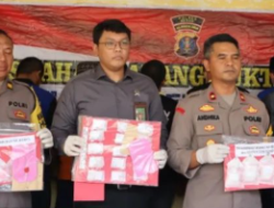 Polres Berau Musnahkan Barang Bukti Sabu Seberat 643,61 Gram