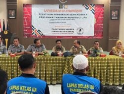 Ciptakan WBP Produktif, Lapas Pamekasan Berikan Pelatihan Pembinaan Kemandirian Pertanian