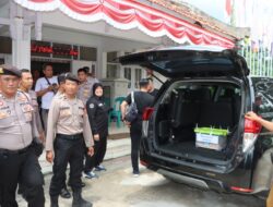 Pengamanan dan Pengawalan Pendistribusian Formulir Model D. Hasil Pemilu Kab. Sumenep Menuju KPU Provinsi Jatim