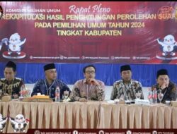 Rapat Pleno Rekapitukasi di Tingkat Kabupaten Berjalan Dengan Lancar dan Kondusif, Ini Kata Ketua KPU Halili