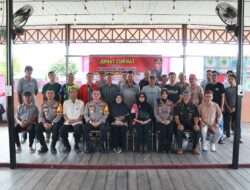 Bulan Ramadhan 1445 H,Kapolres Berau Gelar Jumat Curhat Bersama Masyarakat di Kelurahan Gunung Panjang
