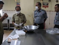 Lapas Kediri Gandeng Labkesda Dinkes Kota Kediri Jaga Standar bahan Makanan Warga Binaan