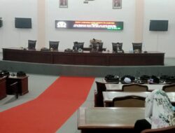 Rapat Parepurna DPRD Kabupaten Sampang Tentang Nota Bupati