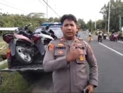 Dua Kendaraan R2 Tanpa Nopol Diangkut Polsek Kedungdung Disaat Sedang Bali
