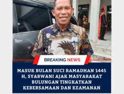 Masuk Bulan Suci Ramadhan 1445 H, Syarwani Ajak Masyarakat Bulungan Tingkatkan Kebersamaan dan Keamanan