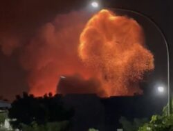 Gudang Peluru Milik TNI Terbakar
