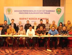 Rapat Kerja Komisi I DPRD Kaltim Bahas Dua Agenda