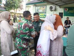 Kodim 0826/Pamekasan Gelar Halal Bihalal Dan Kenaikan Pangkat Prajurit