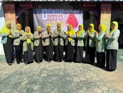 Peringatan Hari Bakti Pemasyarakatan Ke-60 PIPAS Lapas Kediri dan PIPAS Bapas Kediri Gelar Donor Darah