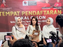 Bukti Keseriusan Maju Pilkada Kendari 2024, Tri Febrianto Damu Ambil Formulir di PDIP