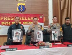 Kasus Perjudian Dominasi Operasi Pekat Mahakam 2024 Polres Berau