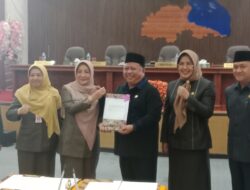 Rapat Paripurna Penyampaian Rekomendasi DPRD Kabupaten Berau terhadap LKPj Bupati Berau Tahun Anggaran 2023