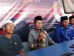 KH. Kholillulrahman Memantapkan Diri Maju Pilkada Tahun 2024 Cabup, Serahkan Formulir Ke DPC Partai Demokrat