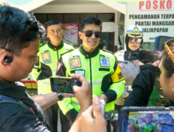 Pasca Lebaran, Dir Lantas Polda Kaltim Pantau Arus Lalu Lintas di Sejumlah Lokasi