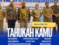 Wamen Afriansyah Noor Ngobrol Pintar (NGOPI) Ketenagakerjaan Bersama Perusahaan Dan Pekerja Di Berau