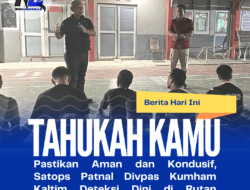 Pastikan Aman dan Kondusif, Satops Patnal Divpas Kumham Kaltim Deteksi Dini di Rutan Tanjung Redeb