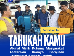 Akmal Malik Dukung Masyarakat Lestarikan Budaya Kerajinan Tradisional di Biduk – Biduk