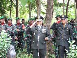 Penghormatan Terakhir, Dandim 0826/Pamekasan Memimpin Upacara Pemakaman Almarhum Pelda Abd. Rahman
