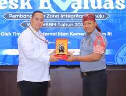 Rutan Sumenep Tampilkan Progres Menuju WBK Di Desk Evaluasi TPI