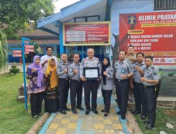 Hasil Kerja Keras Membuahkan Hasil, Klinik Pratama Lapas Pamekasan Berhasil Raih Akreditas Paripurna
