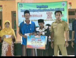 268 Warga Desa Taman Sare Menerima Bantuan Langsung Tunai Dana Desa