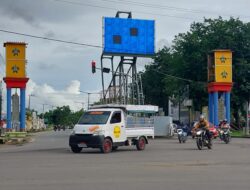 Pastikan Selesai Tahun Ini, Dinas PUPR Berau Lanjutkan Pembangunan Gapura Simpang Kilo Lima