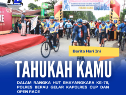 Dalam Rangka HUT Bhayangkara Ke-78, Polres Berau Gelar Kapolres Cup dan Open Race